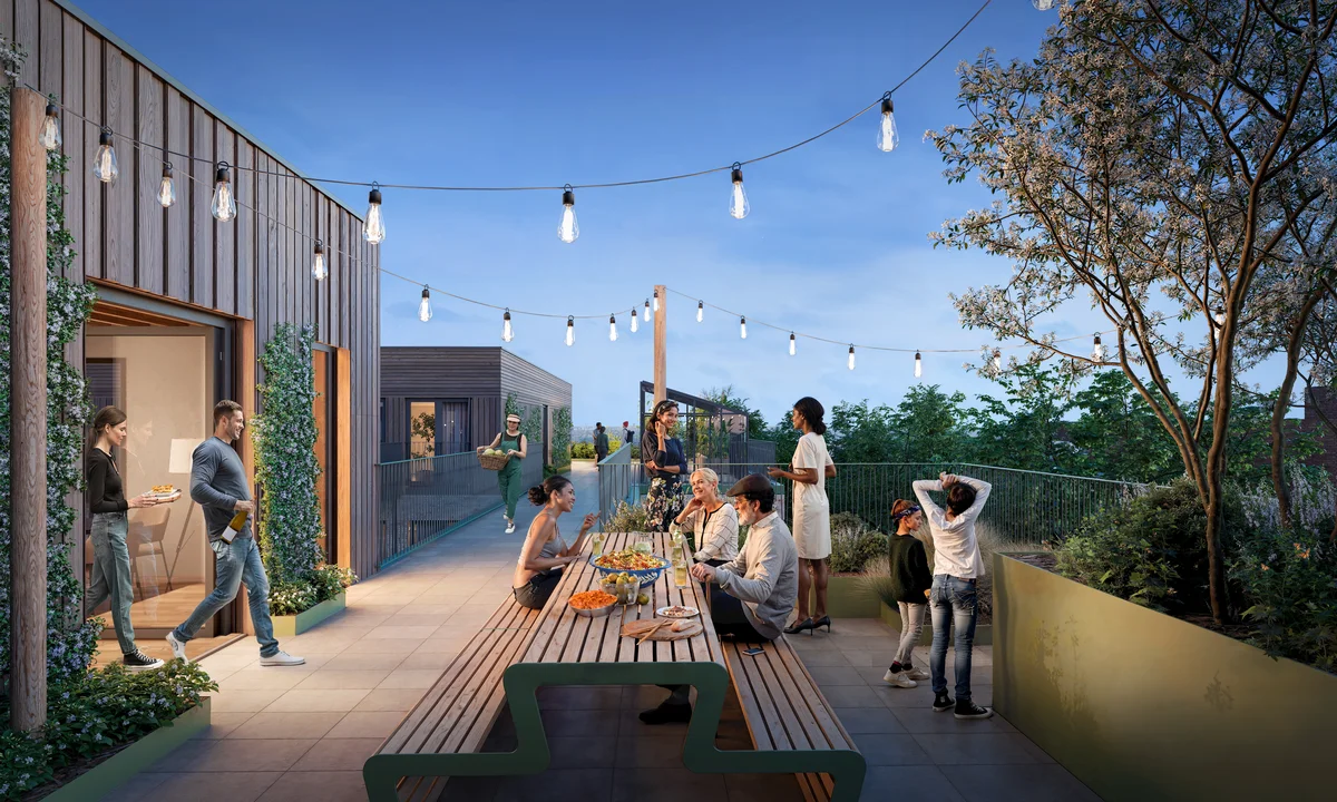 De gezamenlijke ruimtes van Linck: alles kan, niets moet